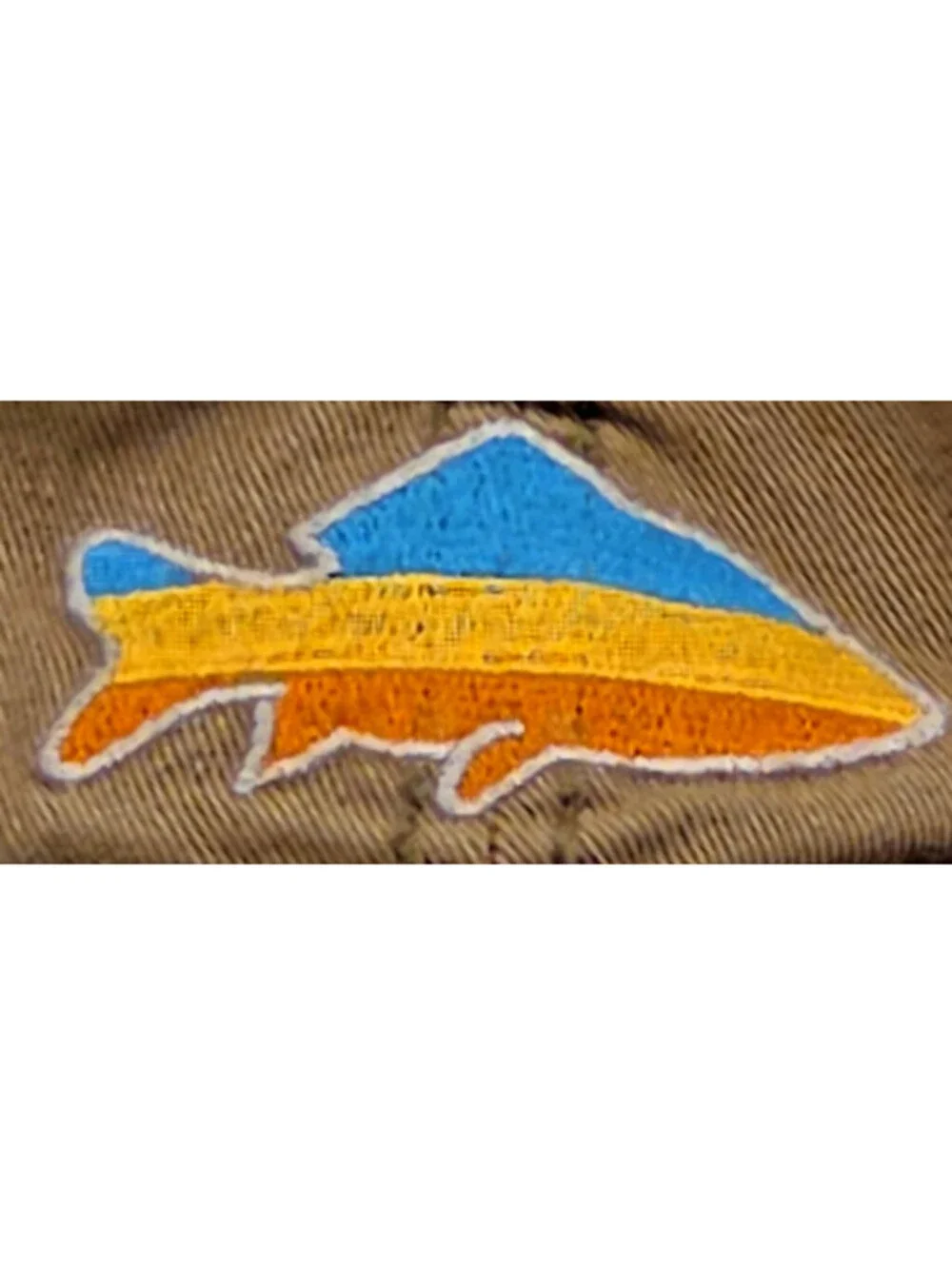 Life is Good Fish Mountain Trout Distressed Cotton Adjustable Baseball Hat